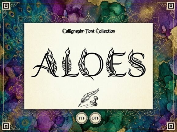 Aloes: A Display Typeface for Editorial Elegance