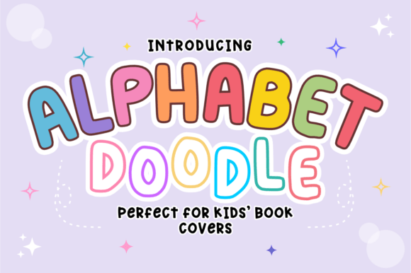 Alphabet Doodle: A Playful Display Font That Builds Brand Warmth