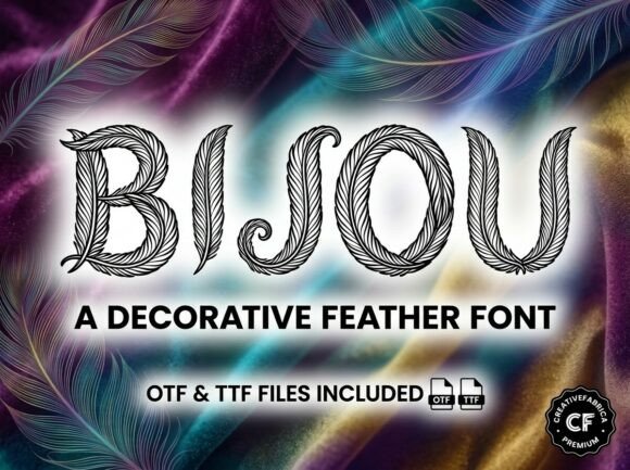 Bijou: A Display Typeface That Commands Attention