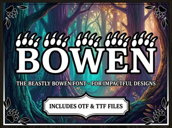 Bowen: A Display Font That Anchors Editorial Mood