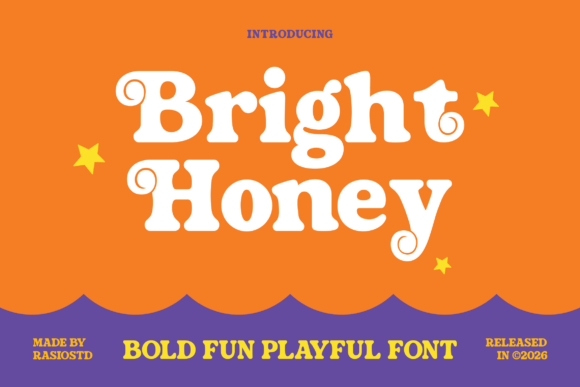 Bright Honey: A Display Font That Makes Your Headlines Pop