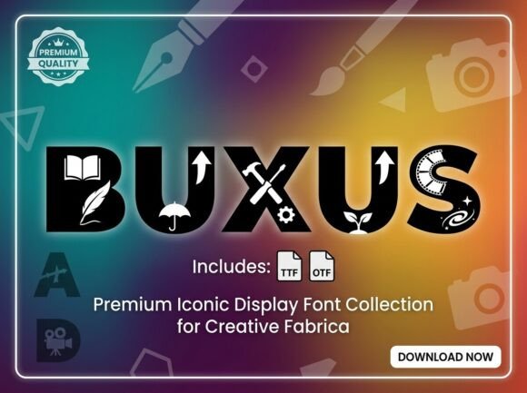 Buxus: A Display Font That Makes Your Brand Instantly Memorable