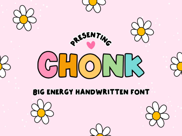 Chonk: A Playful Display Font with Editorial Warmth