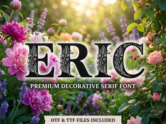 Eric: A Display Font That Commands Attention