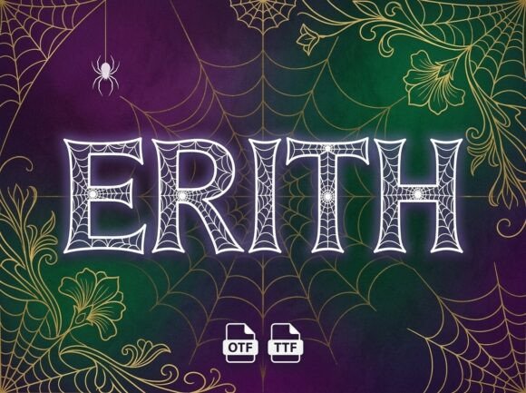 Erith: A Bold Display Font That Commands Attention