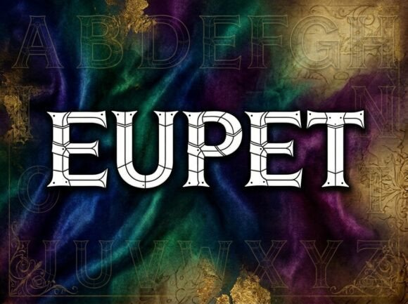 Eupet: A Display Font That Anchors Editorial Mood