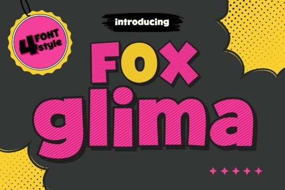 Fox Glima: A Playful Display Font That Makes Your Brand Instantly Memorable