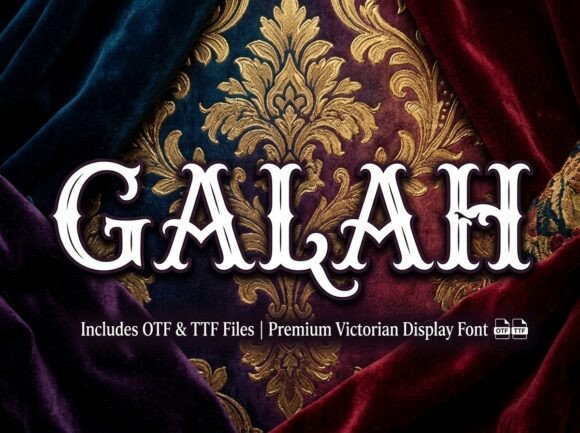 Galah: A Bold Display Font That Commands Attention