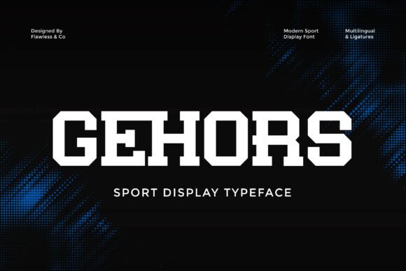 Gehors: A Bold Display Typeface That Elevates Small Business Branding