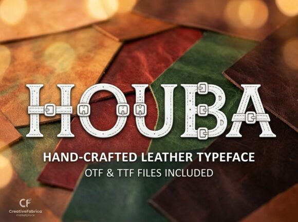 Houba: A Display Font That Commands Attention—Thoughtfully