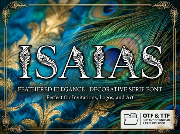 Isaias: A Display Font That Makes Your Brand Instantly Memorable