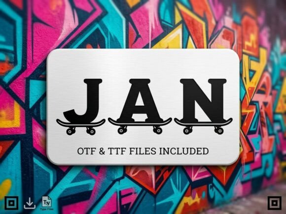 Jan: A Display Typeface That Grabs Attention—Fast