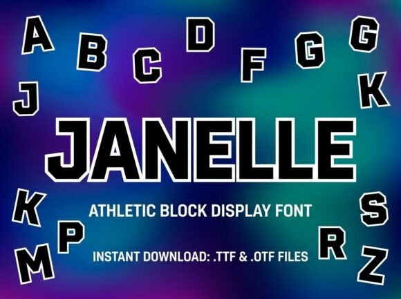 Janelle: A Display Typeface That Commands Attention