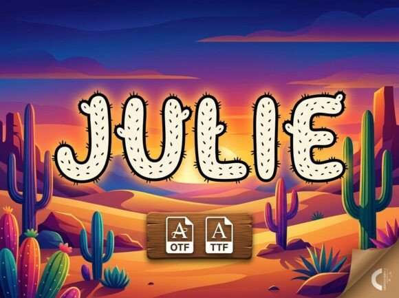Julie: A Bold Display Font for Impactful Web Design
