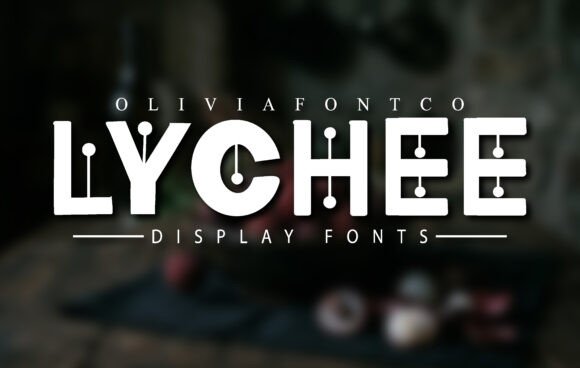 Lychee: A Display Font That Feels Like a Hand-Picked Ingredient