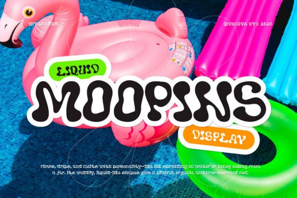 Moopins: A Display Font That Earns Its Space
