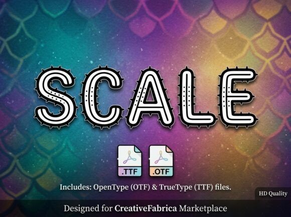 Scale: A Display Typeface That Anchors Your Brand Visually