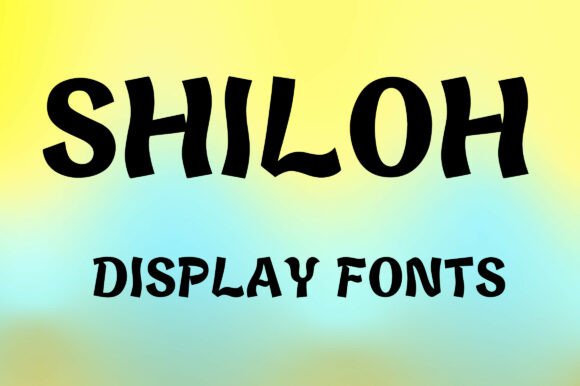 Shiloh: A Display Font That Grabs Attention—Without Trying Too Hard
