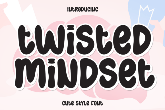 Twisted Mindset: A Handwritten Display Font for Crafters & Sellers
